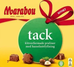 Choklad MARABOU Tack Hazelnut 110g