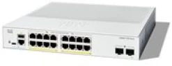 Cisco Catalyst 1300-16P-2G - Switch - L3 - Administrerad - 16 x