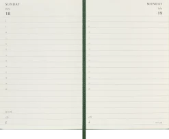 Classic Hard 12M Daily Pocket Myrtle Green 2027
