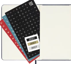 Classic Hard 12M Week Note Pocket Sapphire Blue 2027