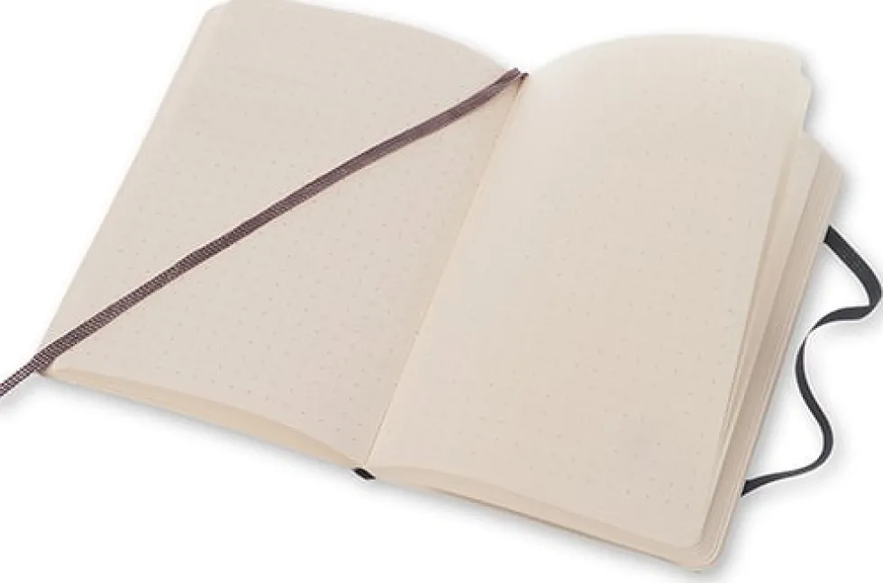Classic Soft Dotted Pocket Svart