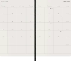 Classic Soft 12M MonthNote Pocket Svart 2027