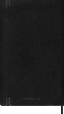 Classic Soft 12M Weekly Horizontal Large Svart 2027