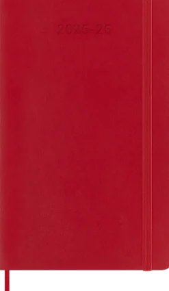 Classic Soft 18M 25/26 WeekNote Large Röd