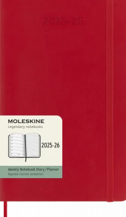 Classic Soft 18M 25/26 WeekNote Large Röd
