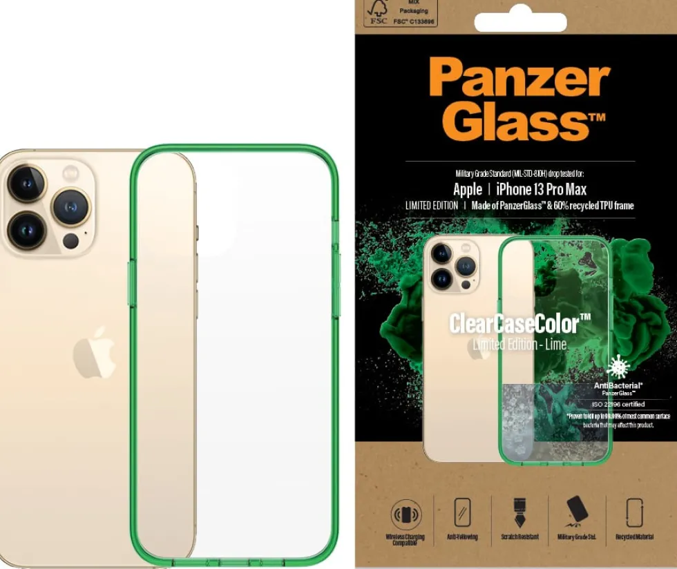 ClearCase for iPhone 13 Pro Max, Lime (AB)