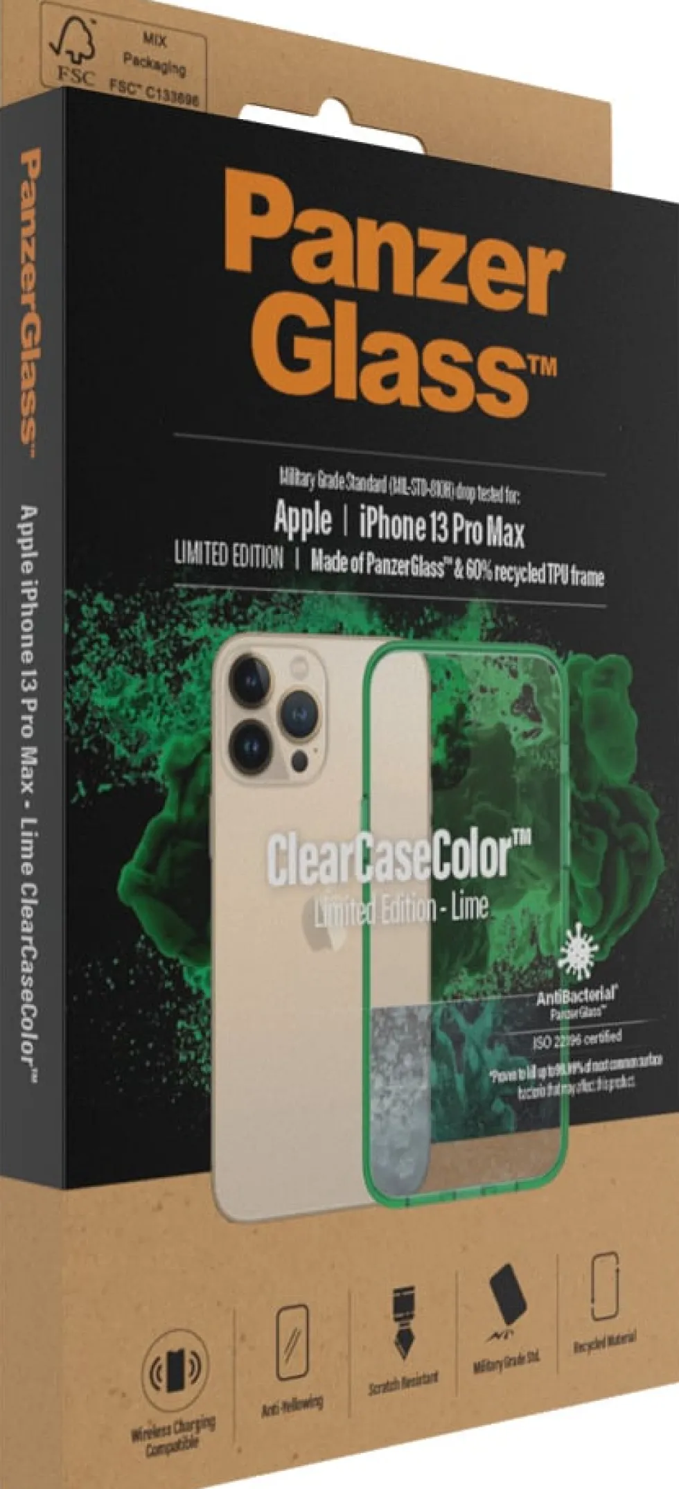 ClearCase for iPhone 13 Pro Max, Lime (AB)
