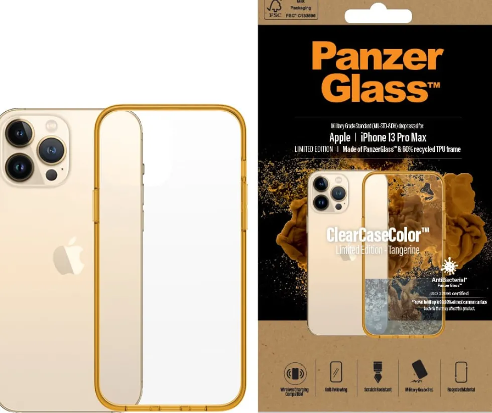 ClearCase for iPhone 13 Pro Max, Tangerine (AB)