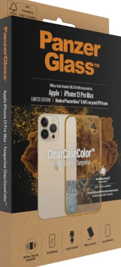 ClearCase for iPhone 13 Pro Max, Tangerine (AB)