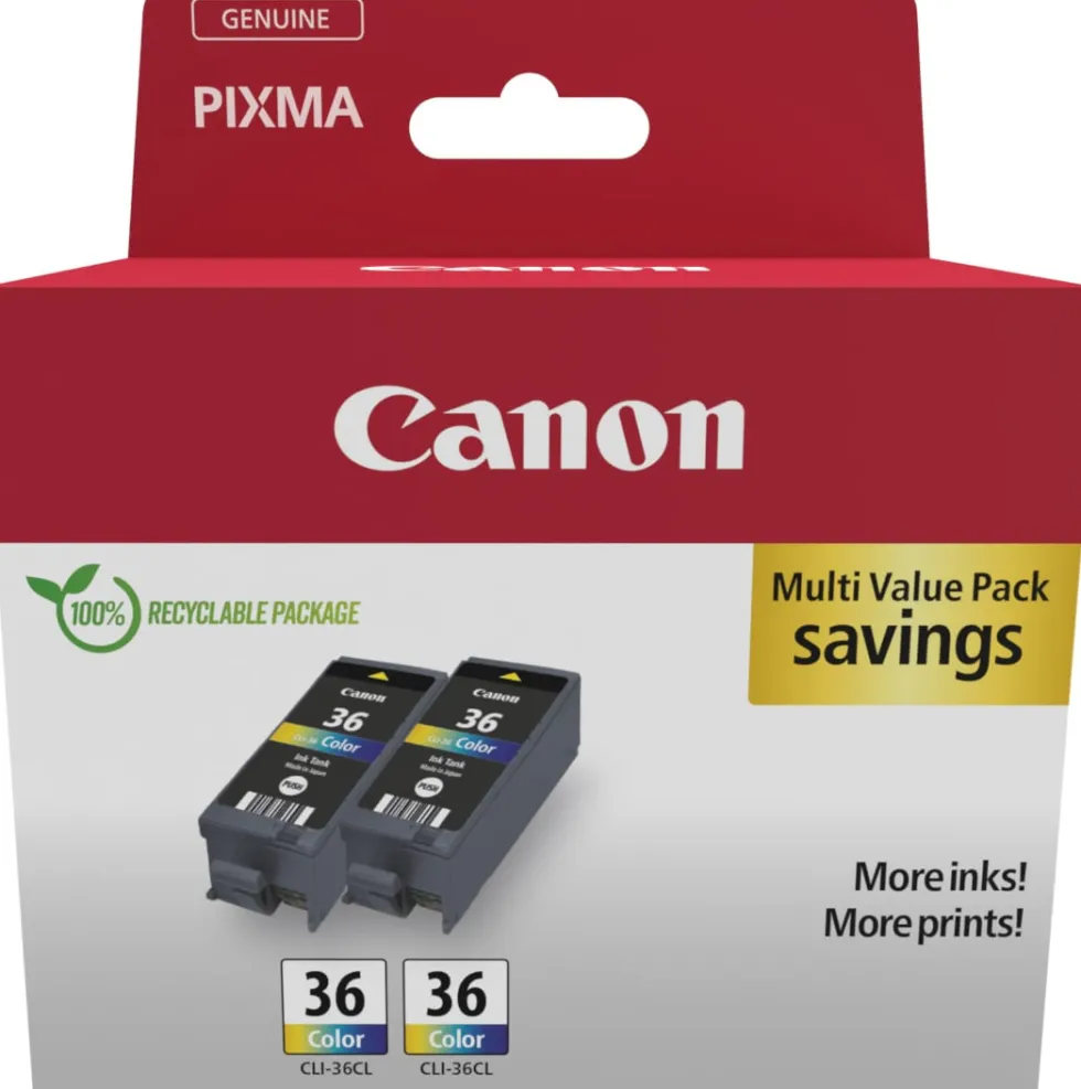 CLI-36 CL color ink twin-pack