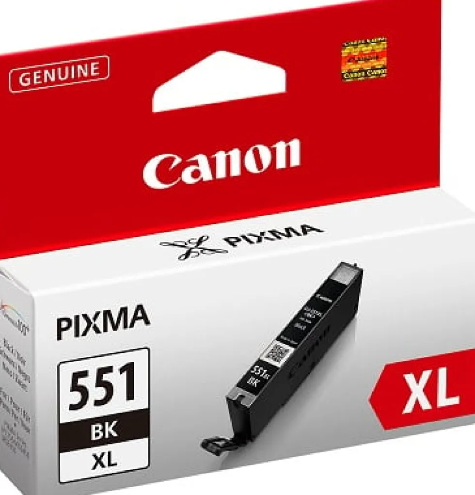 CLI-551 XL black ink tank, blistered