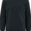 Collegetröja Steeve herr svart 4XL