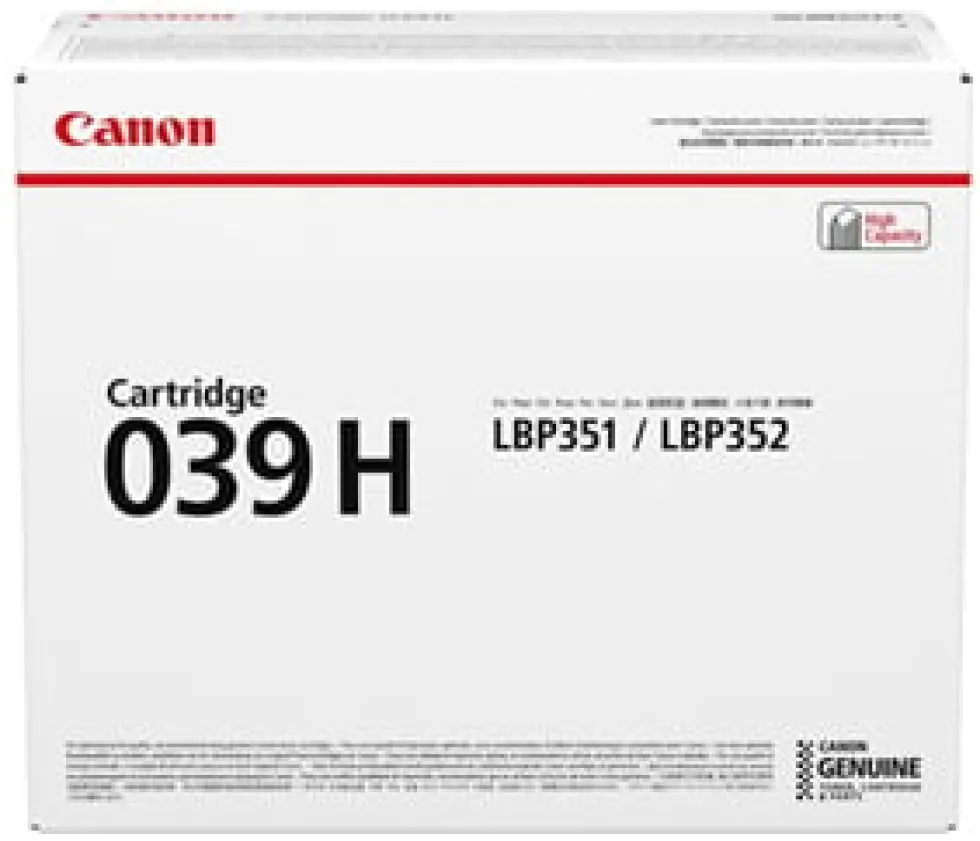 CRG 039H black toner