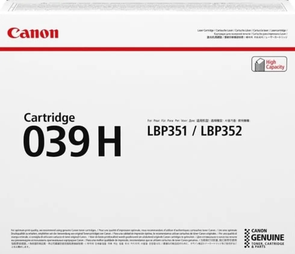 CRG 039H black toner