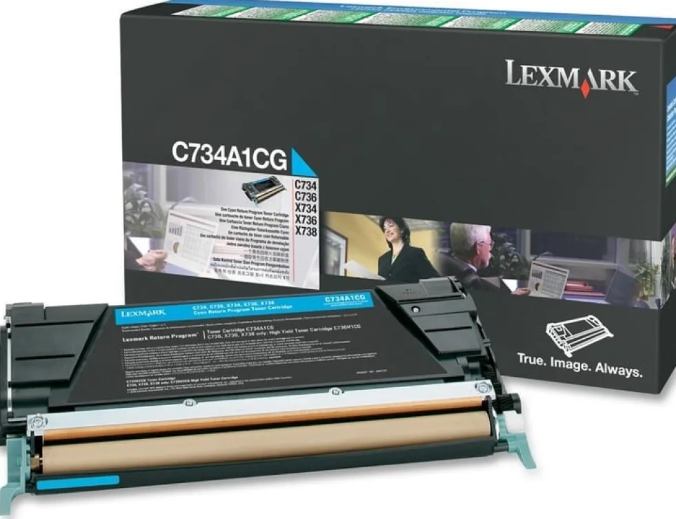 C734 toner cyan (prebate) 6K