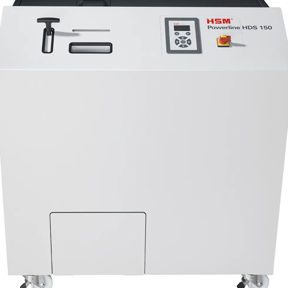 Dataförstöring HSM Powerline HDS 150, lagringsmedia, P-5