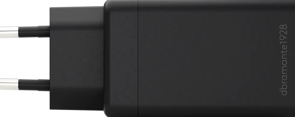dbramante1928 re-charge - Strömadapter - 65 Watt (USB-C) - svart