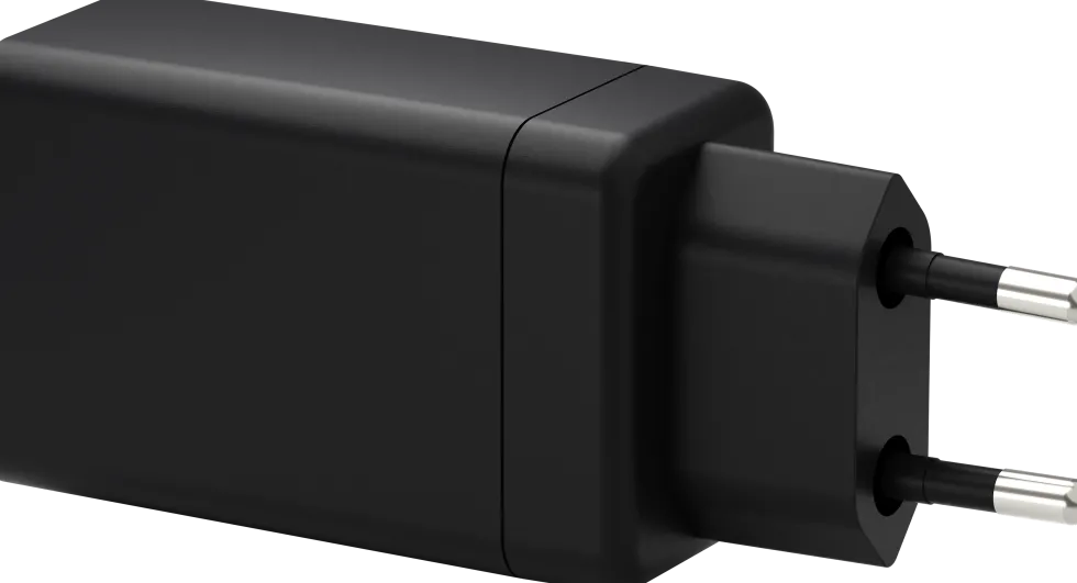 dbramante1928 re-charge - Strömadapter - 65 Watt (USB-C) - svart