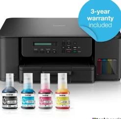 DCP-T580DW Compact 3-in-1 wireless ink tank printer