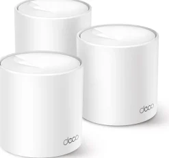 Deco X10 (3-pack) AX1500 Whole Home Mesh Wi-Fi 6 System
