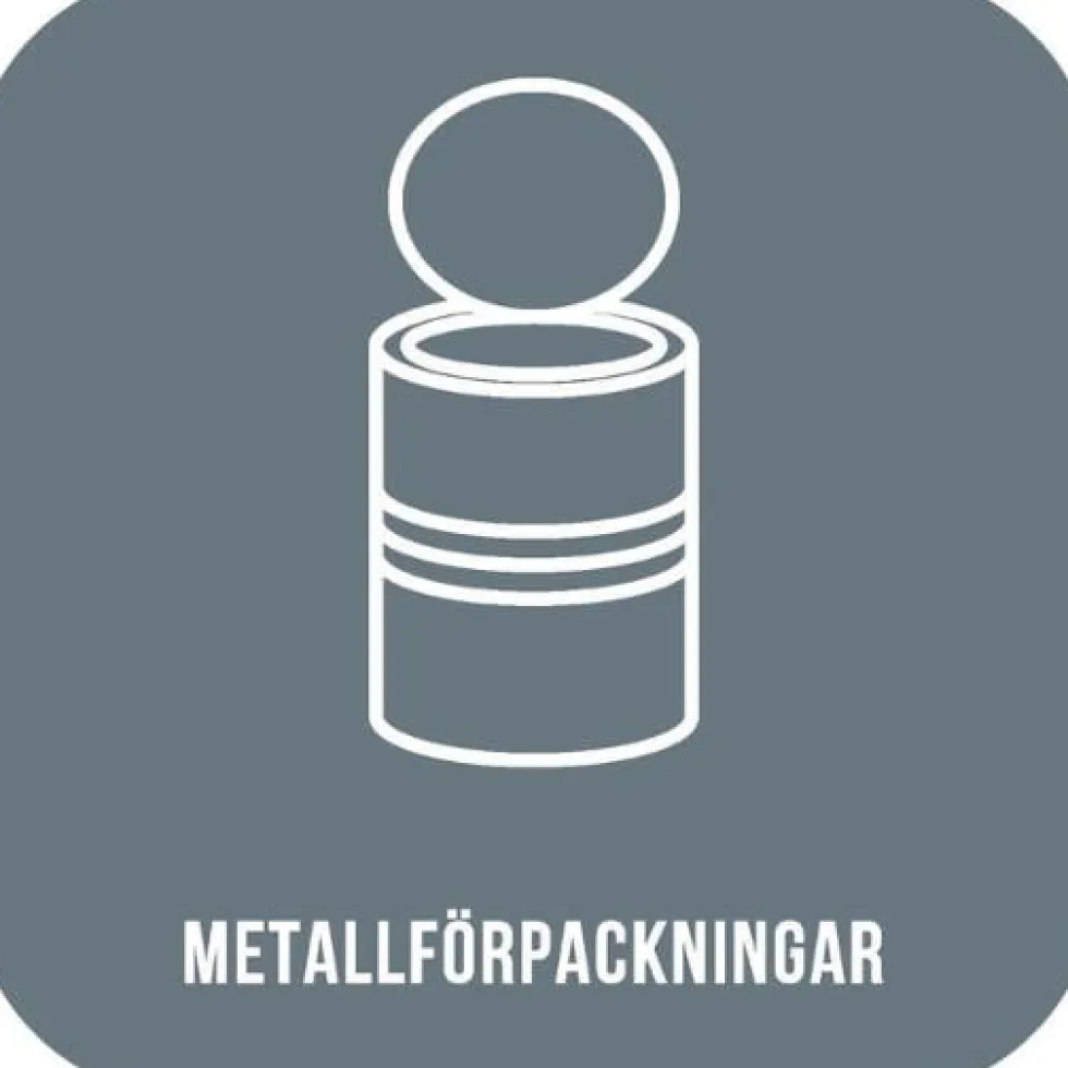 Dekal NORDEX metallförpackning