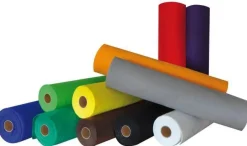 Dekorationsfilt Orange, 0,45 x 5m