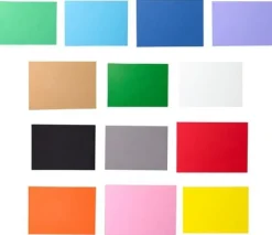 Dekorationskartong Svart, 46x64cm, 10st