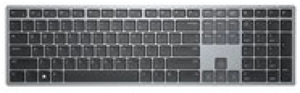 Dell Multi-Device KB700 - Tangentbord - trådlös - 2.4 GHz,