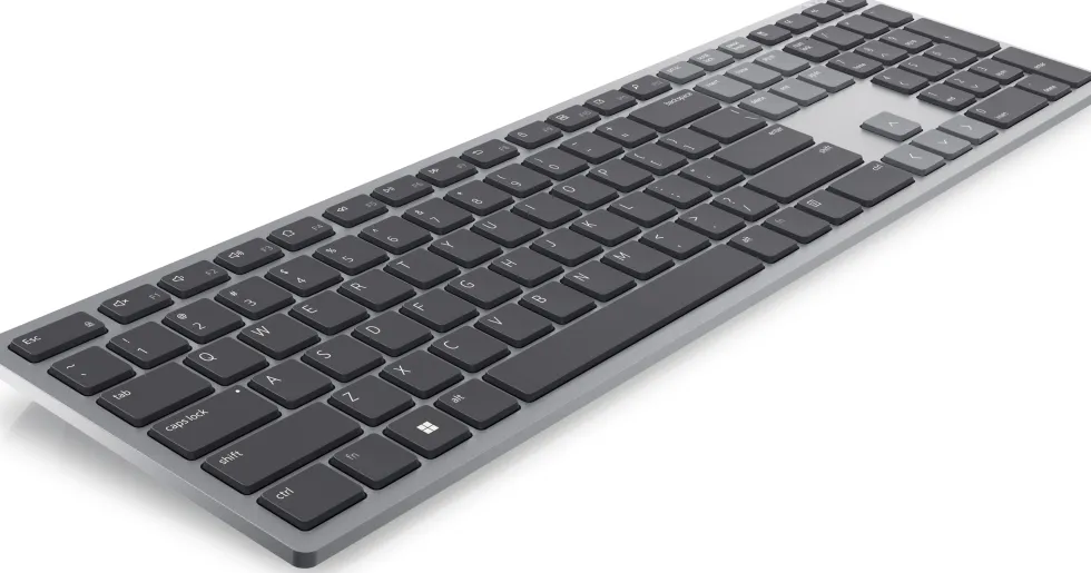 Dell Multi-Device KB700 - Tangentbord - trådlös - 2.4 GHz,