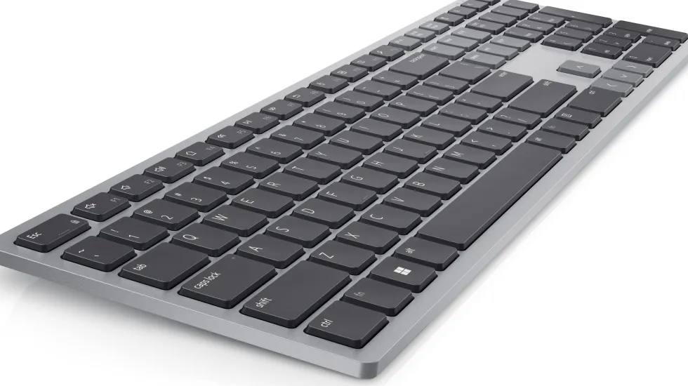 Dell Multi-Device KB700 - Tangentbord - trådlös - 2.4 GHz,