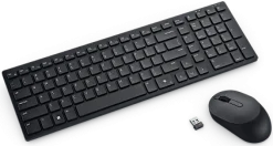 Dell Pro KM555 - Sats med tangentbord och mus - tyst - compact
