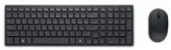 Dell Pro KM555 - Sats med tangentbord och mus - tyst - compact