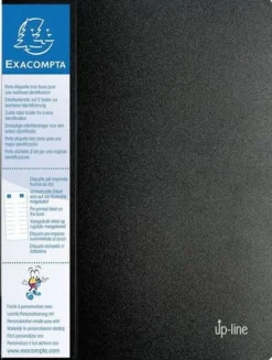 Demobok EXACOMPTA 40 fickor svart