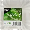 Demoskål PURE FSC 9x9x3cm vit 250/fp