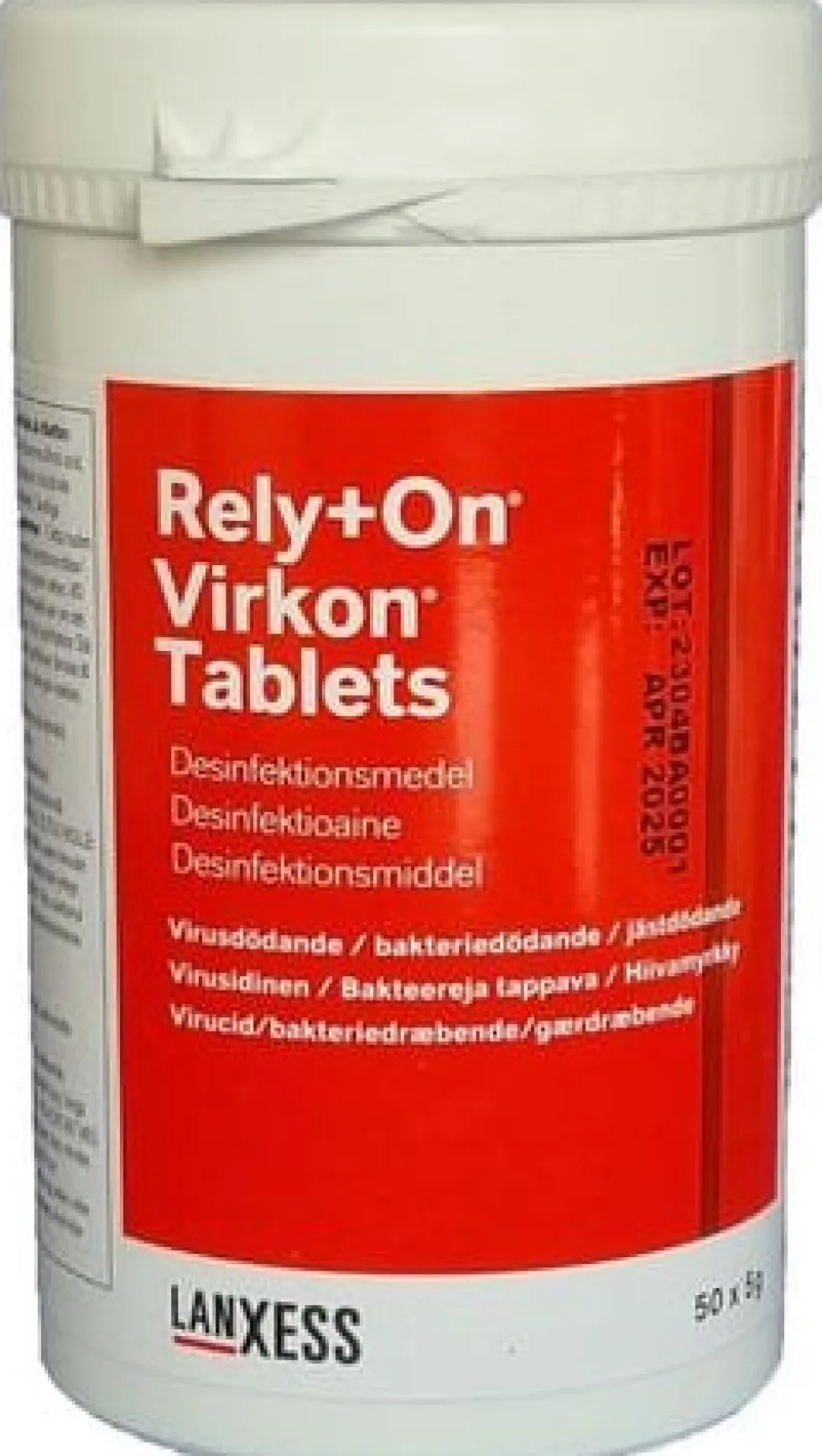 Desinfektionsmedel Virkon 50x5g/fp