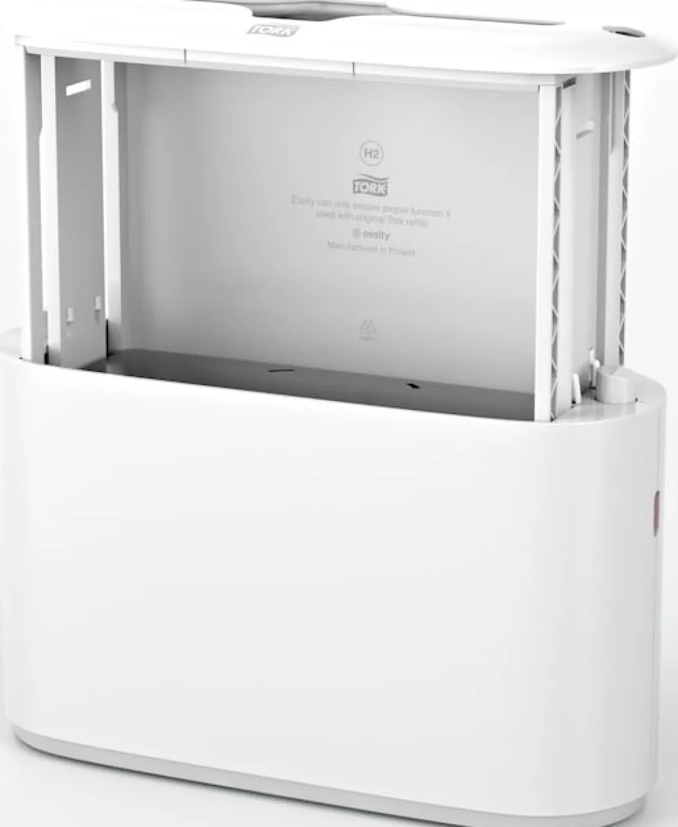 Dispenser Handduk TORK Xpress H2, fristående, vit