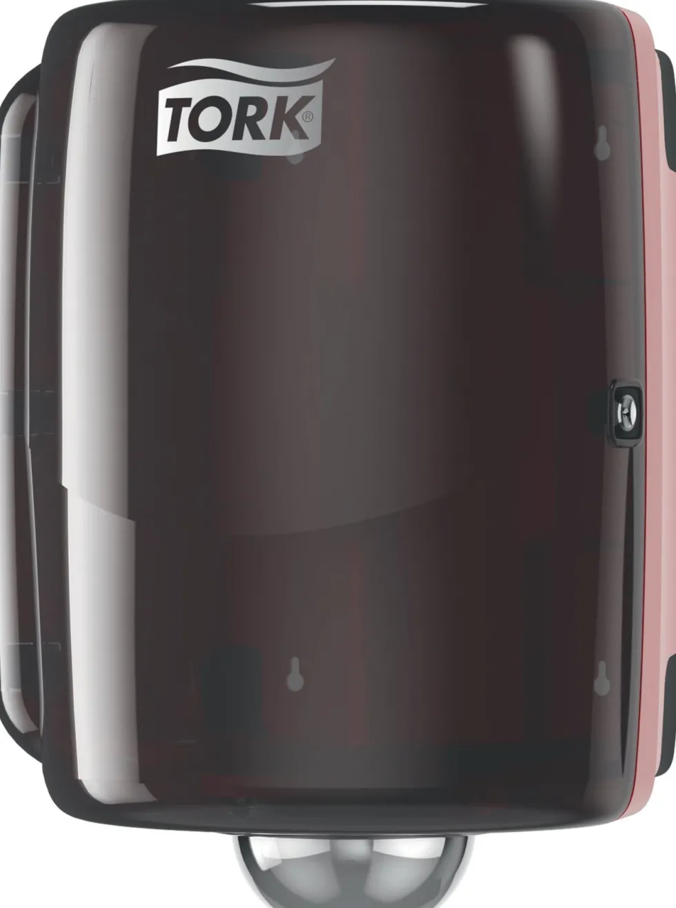 Dispenser Industritork TORK Maxi W2, röd/svart