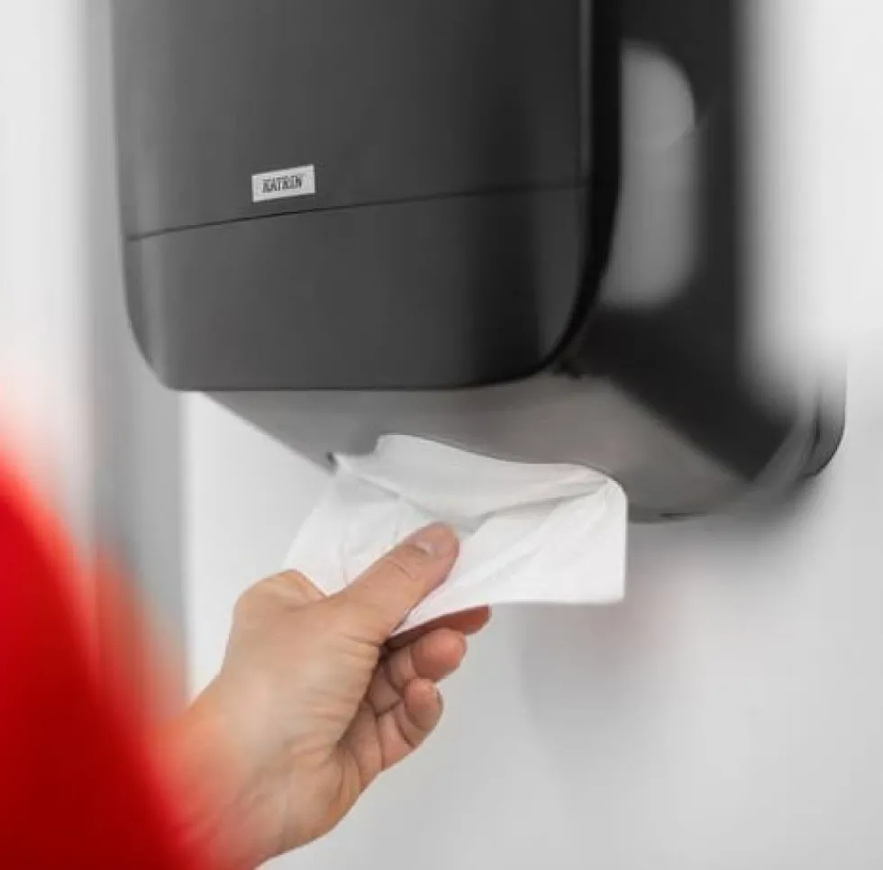 Dispenser KATRIN Handduk M svart