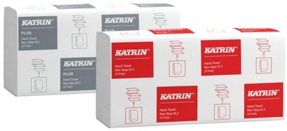 Dispenser KATRIN Handduk M svart