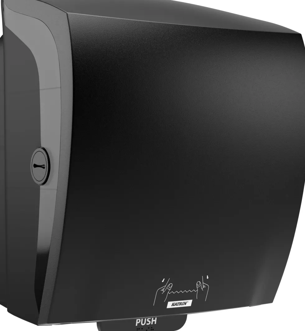 Dispenser KATRIN System handduk svart