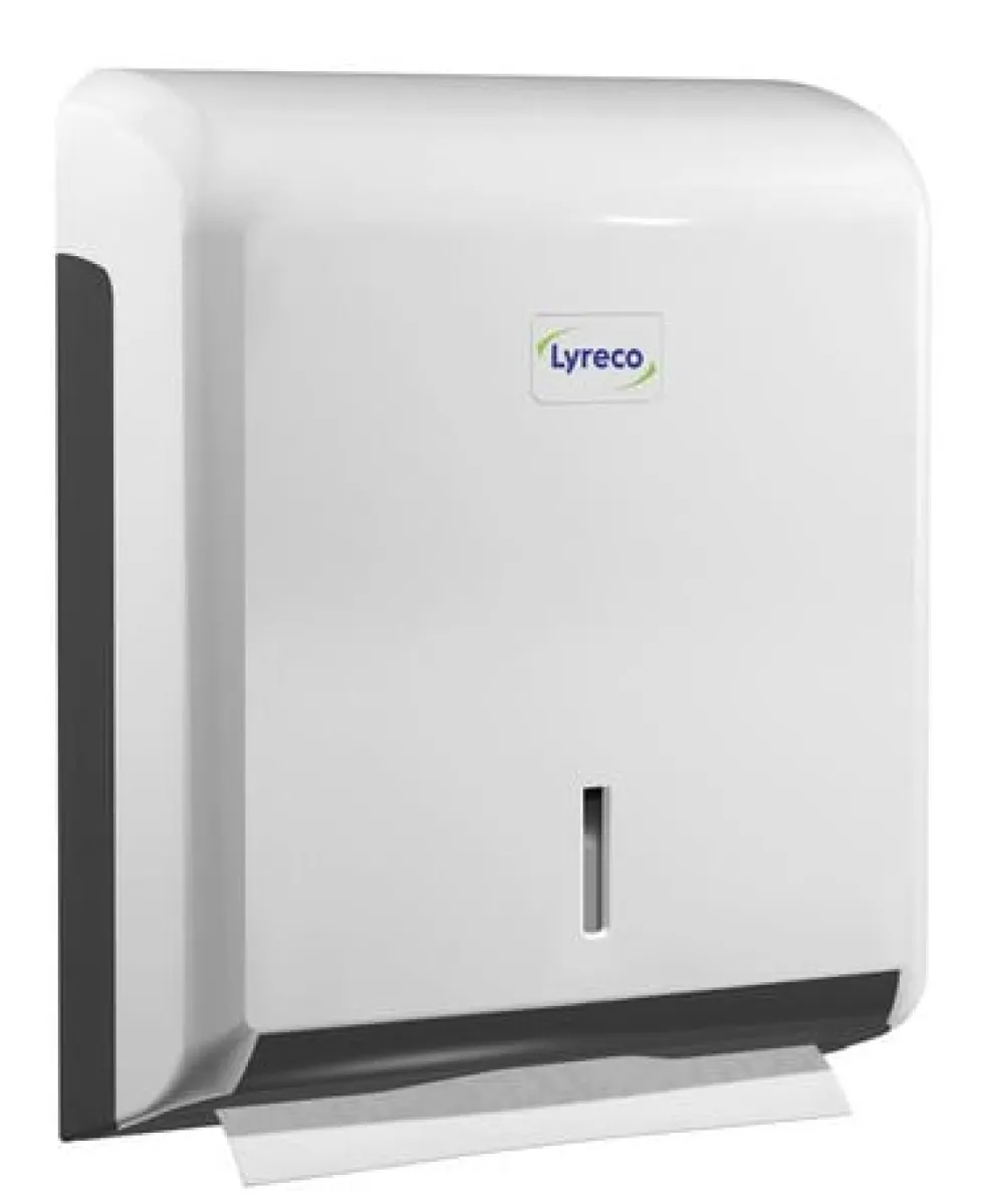 Dispenser LYRECO Handduk vit