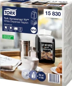 Dispenserservett Xpressnap Fit® Tork Vit för N14, 720/fp