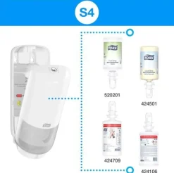 Dispenser Skumtvål TORK INTUITION Sensor S4 rostfri