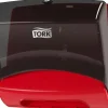 Dispenser Torkduk TORK W4, röd/svart
