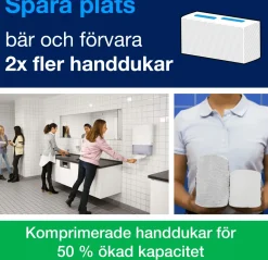 Dispenser TORK H5 Handduk PeakServe, svart