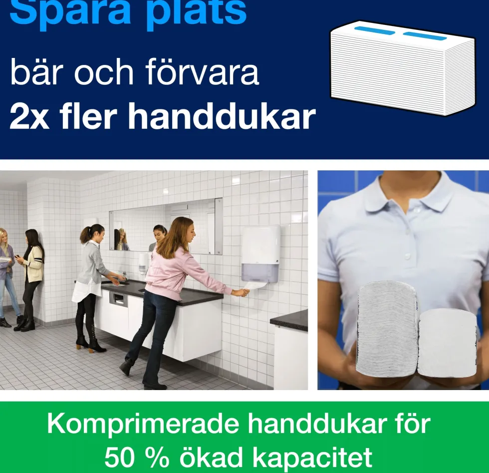 Dispenser TORK H5 Handduk PeakServe, svart