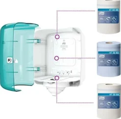 Dispenser TORK M4 Reflex grön