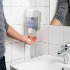 Dispenser TORK S5 tvål/handspr Mini vit