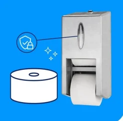 Dispenser TORK T7 Optiserve 2rl stål