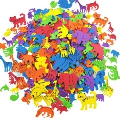 Djur självhäftande, skumgummi, 500/fp